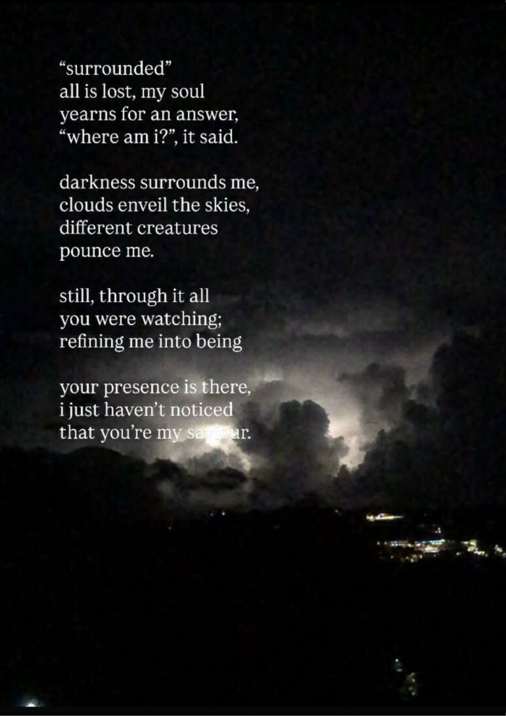 surrounded